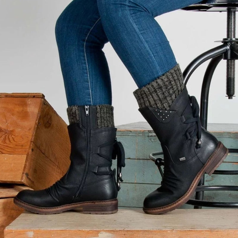 Bota Feminina de Inverno Confortável - DoneSide