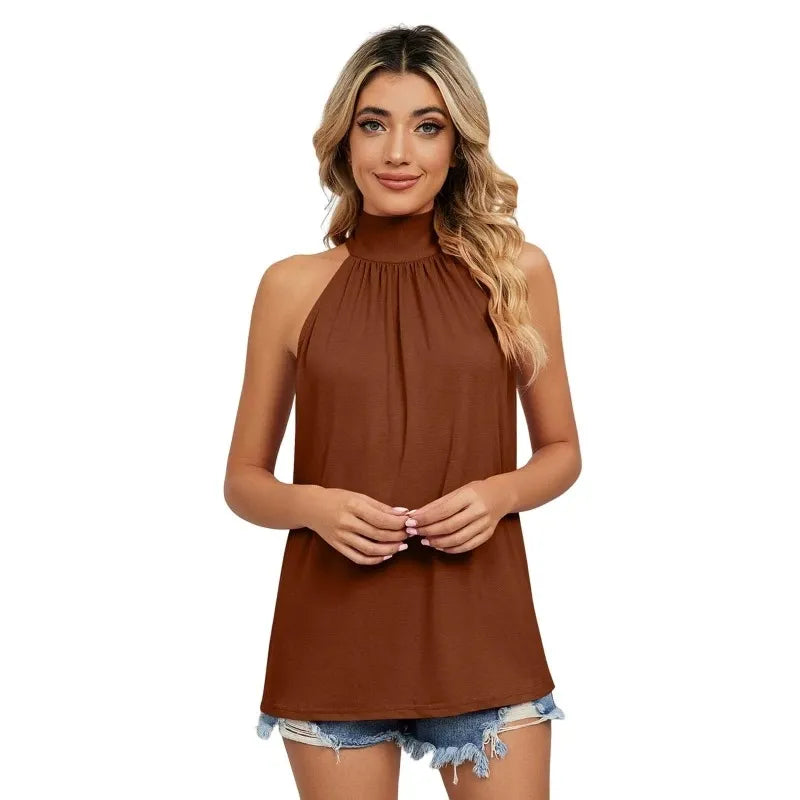 Blusa Feminina Lara Estilo Monocromático, Leve e Estilosa